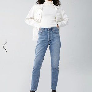 Agolde Feel Good Button Up Jeans